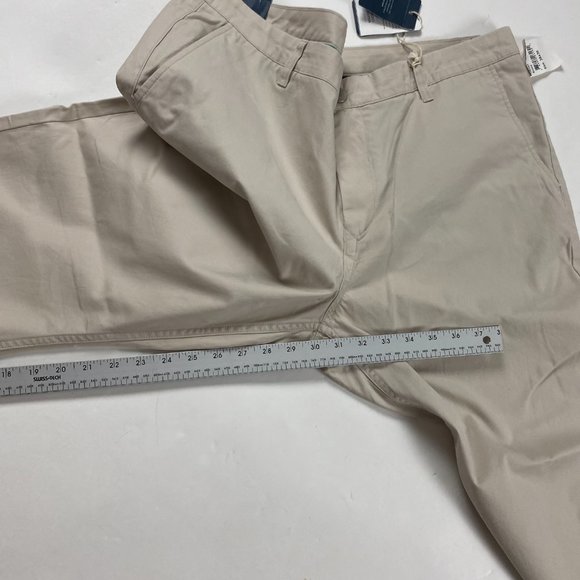 NWT Bonobos Straight Leg Washed Chinos Pants Mens 38 x 30 Stone Beige Cotton - Picture 15 of 16